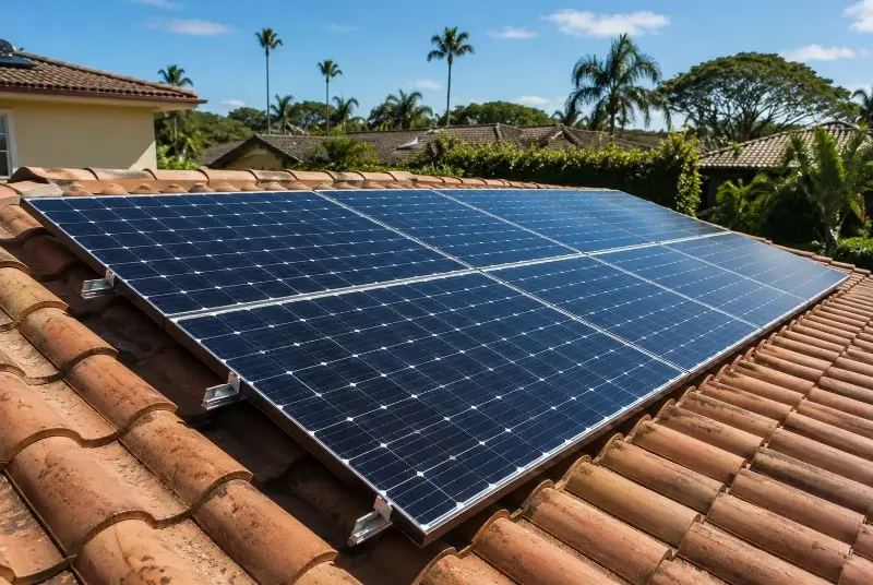 Installation de panneaux solaires à Saint-Nazaire